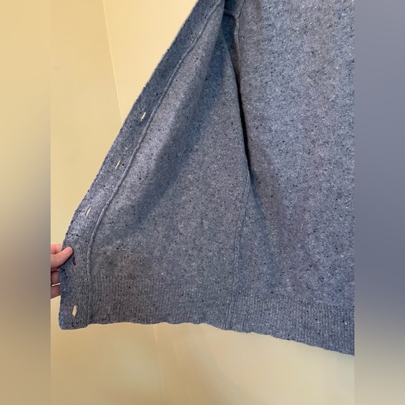 J. Crew V-Neck Cardigan Sweater Merino Wool Size S - Picture 3 of 9